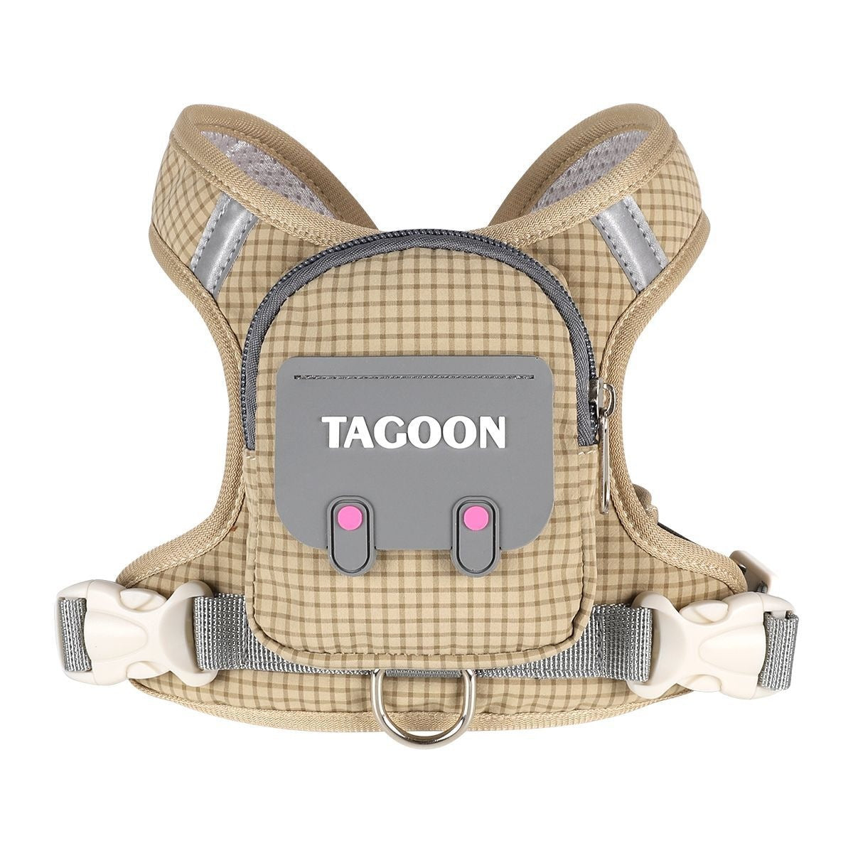 Arnés de mochila para perro con correa